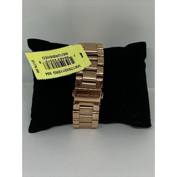 Michael Kors Mk5523 Women's Gold Stainless Steel Analog Dial Quartz Watch PB14 - Picture 4 of 8